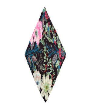 Amaryllis Pleat Diamond Scarf