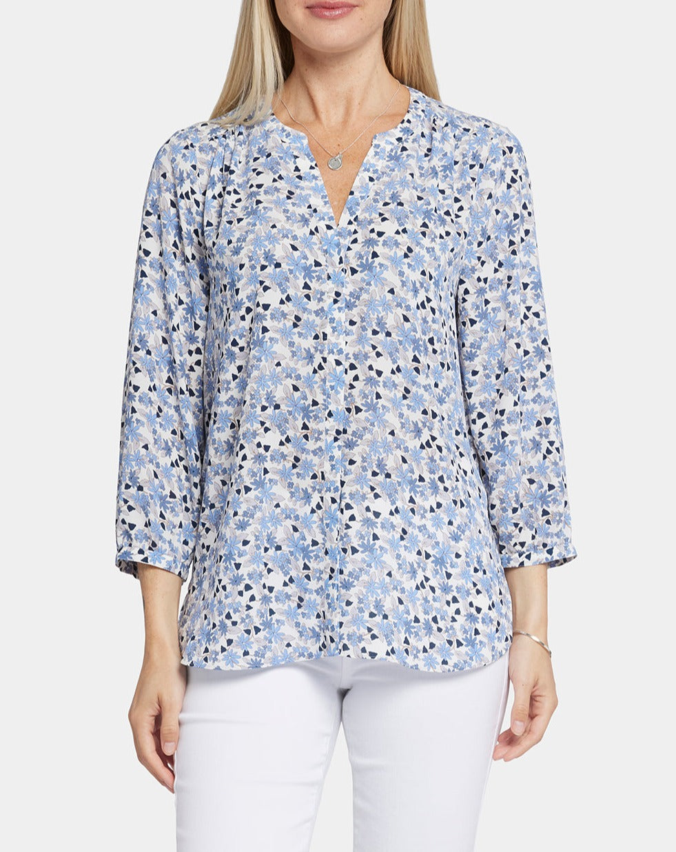 Pintuck Blouse | Calle Canyon