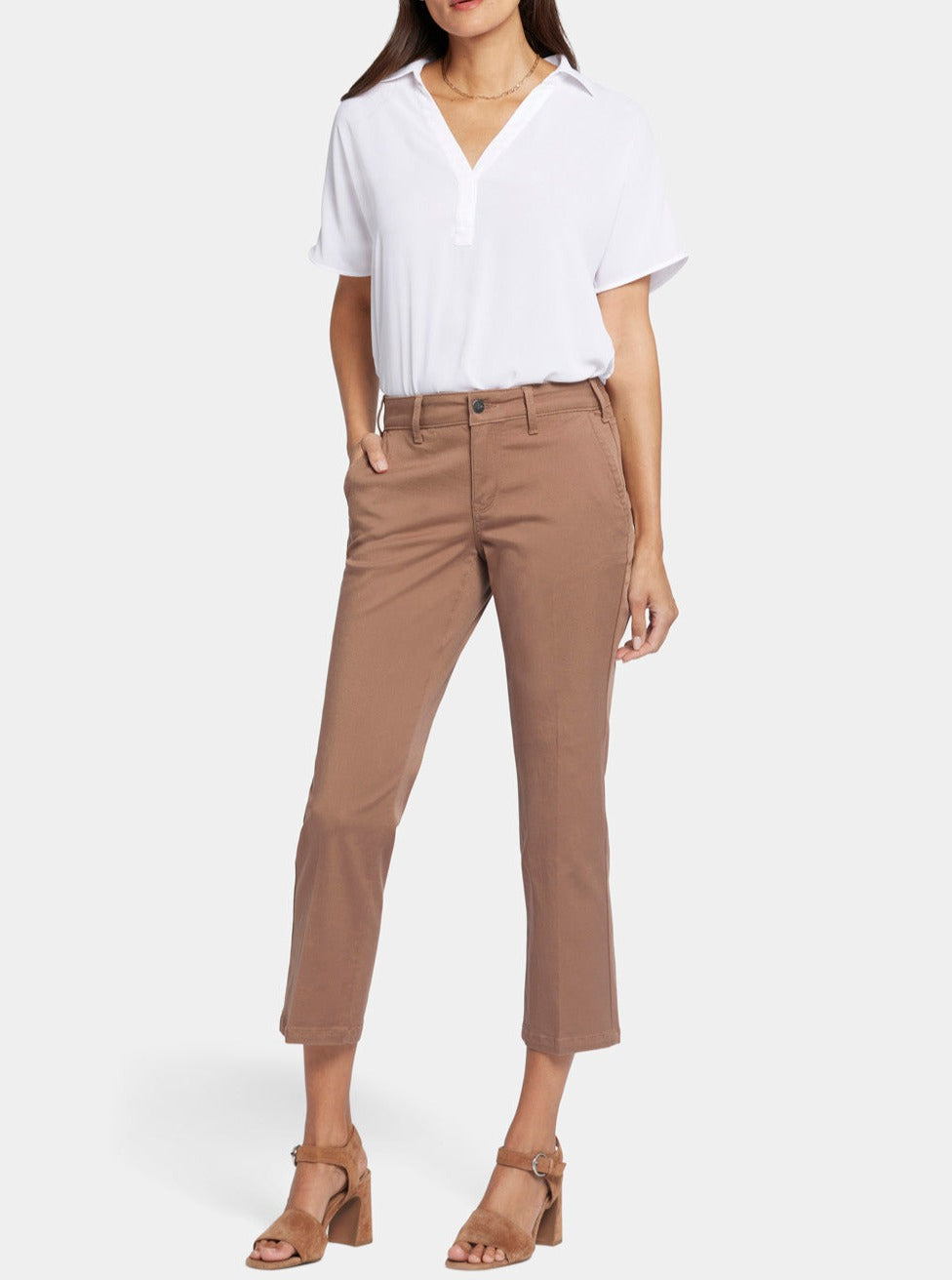 Straight Ankle Pants | Baguette