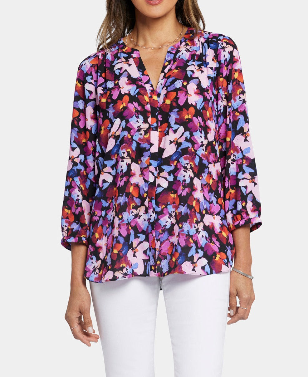 Pintuck Blouse | Hot Springs