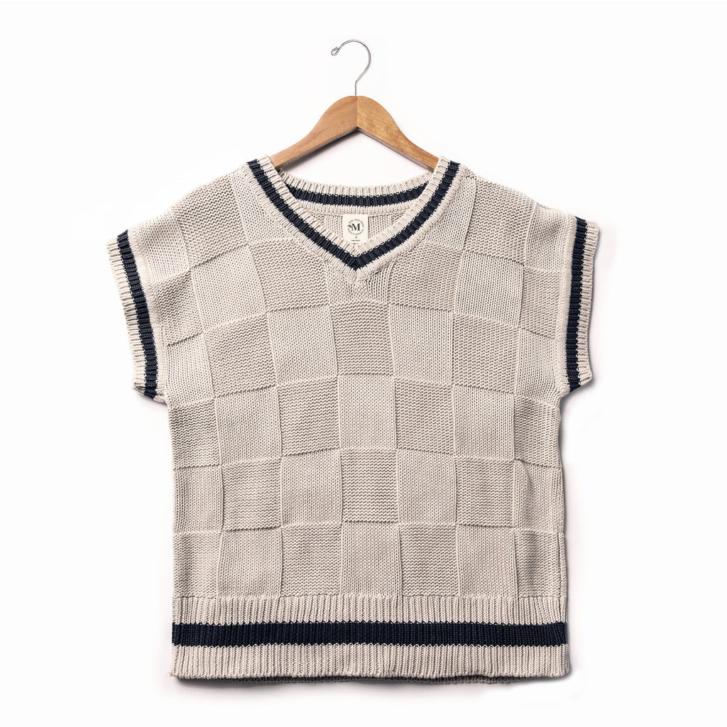 100% Regenerative Organic Certified® Cotton - Sweater Vest