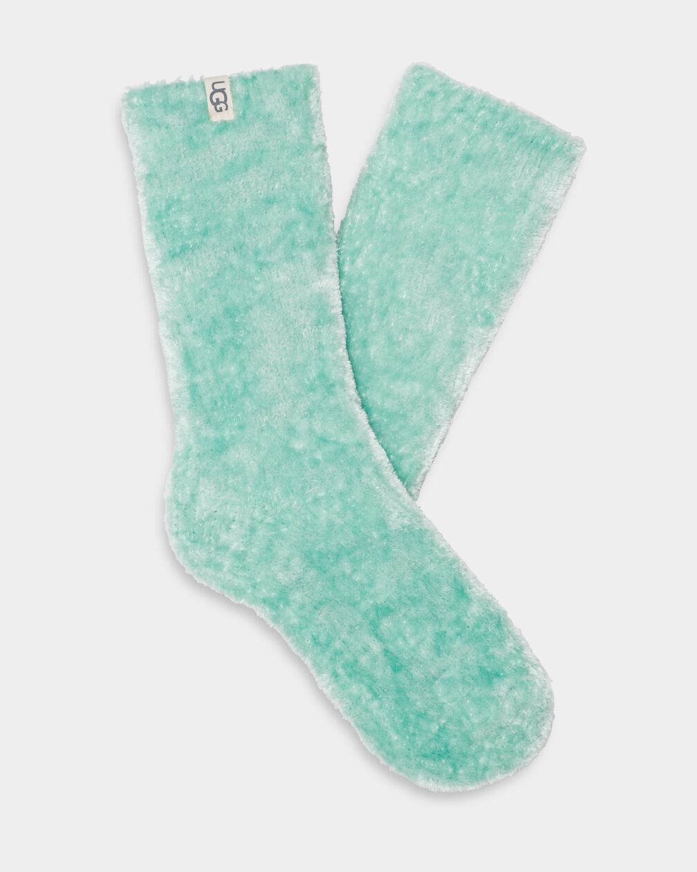 Leda Cozy Sock | Clear Green