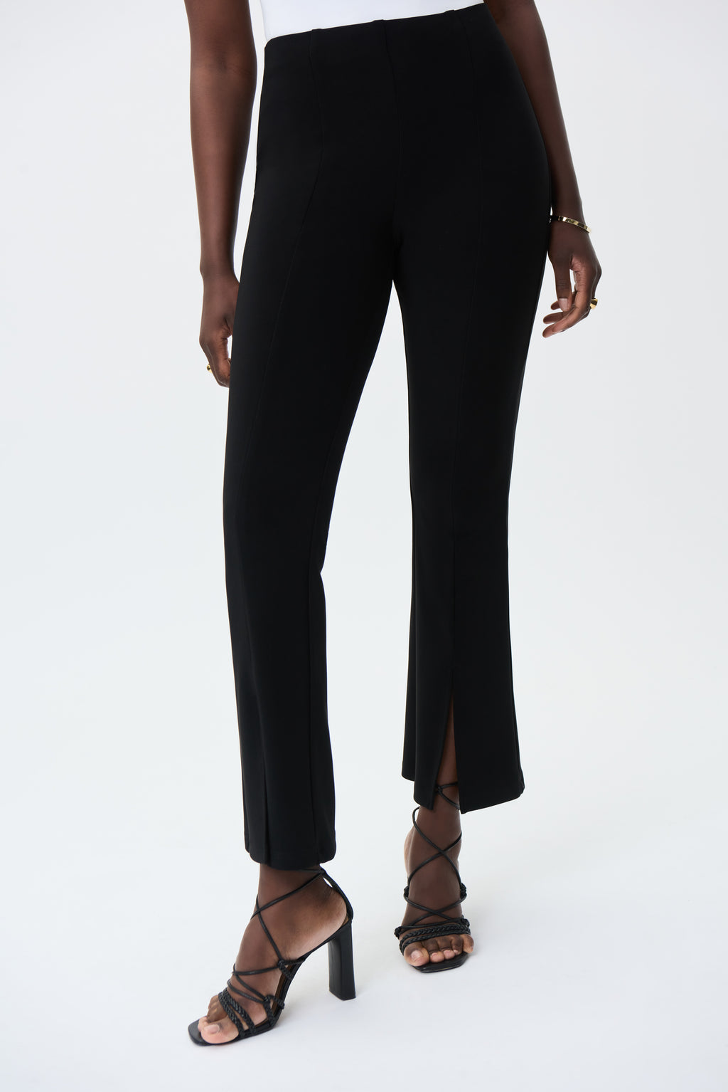 Flare Slacks | Black