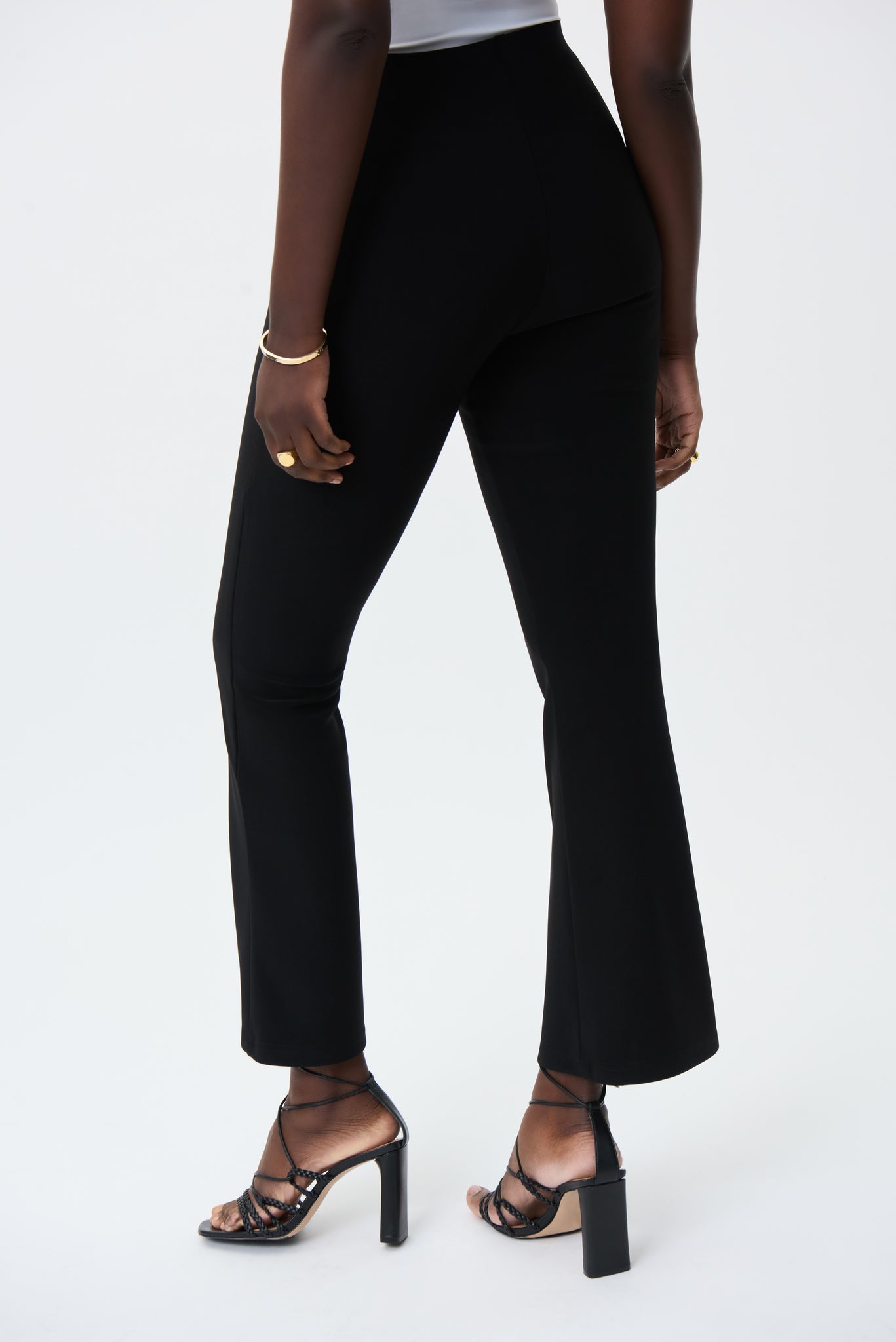 Flare Slacks | Black