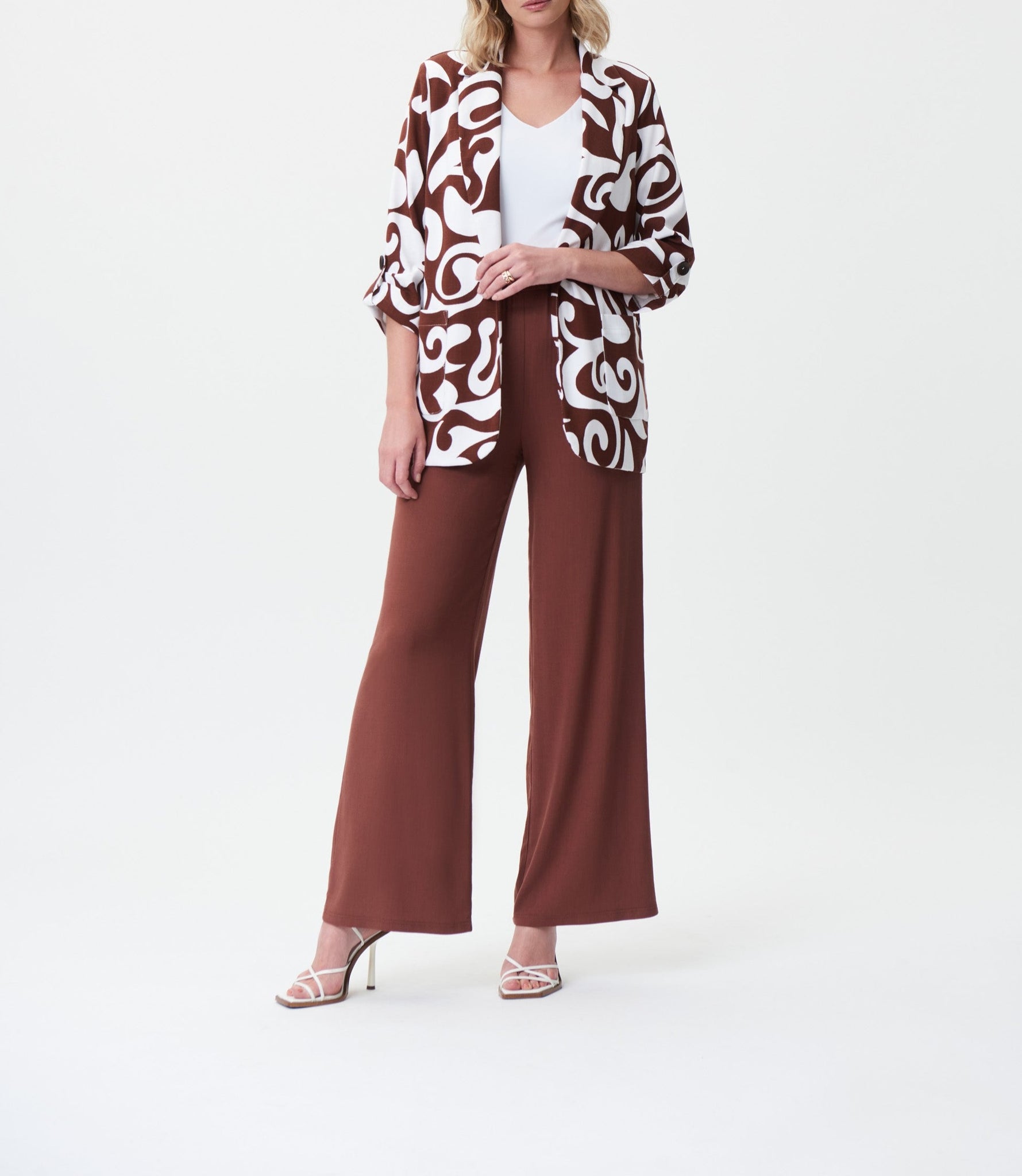 Full Length Flowy Pant | Espresso