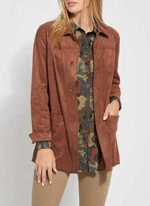 Abigail Suede Jacket |  Harness