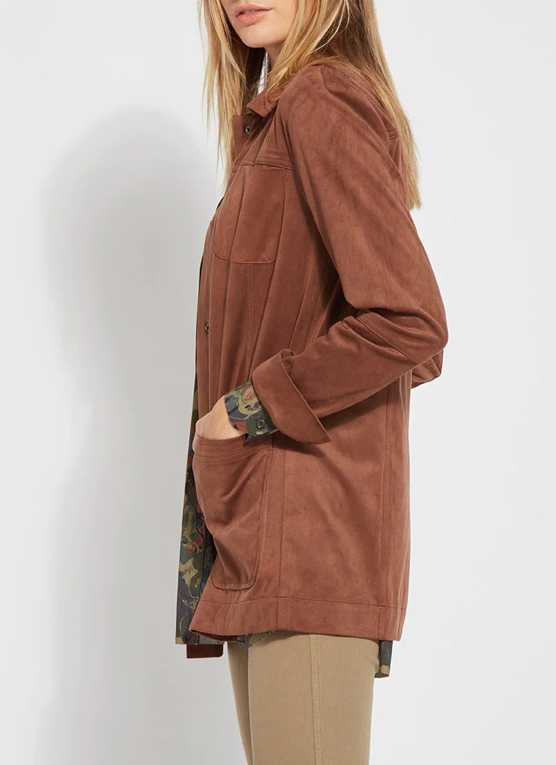 Abigail Suede Jacket |  Harness