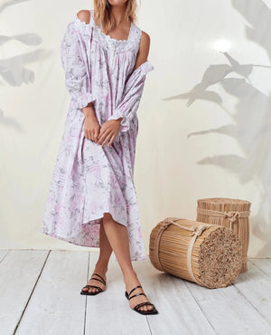 Aquarelle "Eileen" Cotton Nightgown