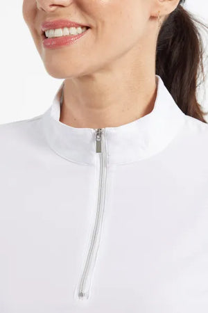 UPF 50+ PROTECTION PERFORMANCE MOCK NECK TOP