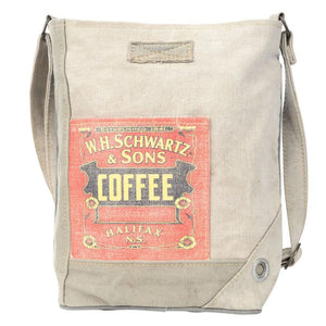 Coffee Print Canvas Bag