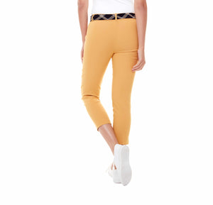 CROPPED TROUSER PANT WITH SASH | UP!