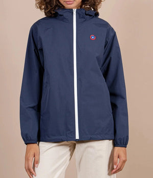 Passy Short Waterproof Jacket | Navy