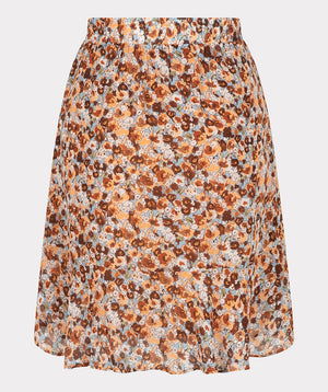 Short Ruffle Skirt | Flower
