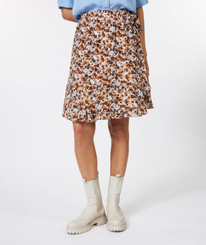 Short Ruffle Skirt | Flower