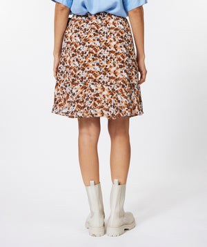 Short Ruffle Skirt | Flower