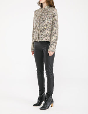 Jaquard Jacket | Chandeli