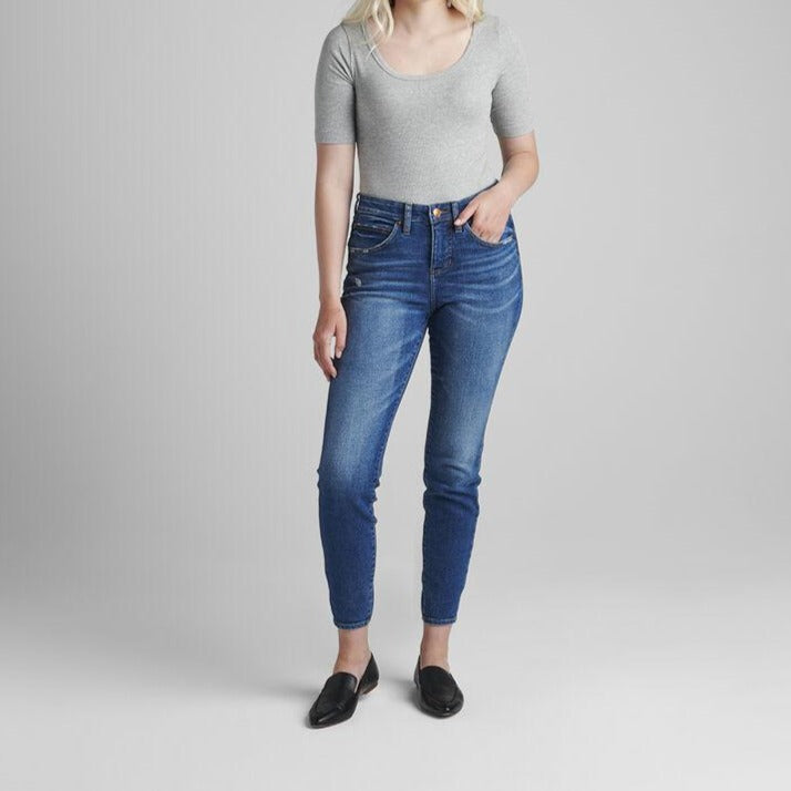 Cecilia Mid Rise Skinny Jeans | San Diego