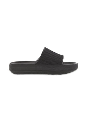 Lexa Slide Sandal | Black
