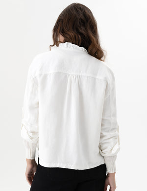 Linen Jacket | Cream
