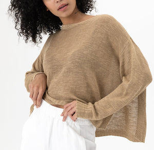 Pullover Sweater | Tan