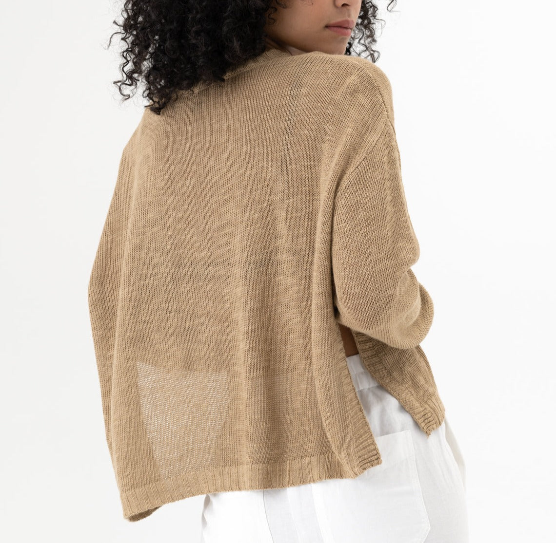 Pullover Sweater | Tan