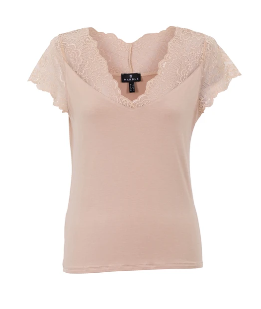 Lace Yoke Tee