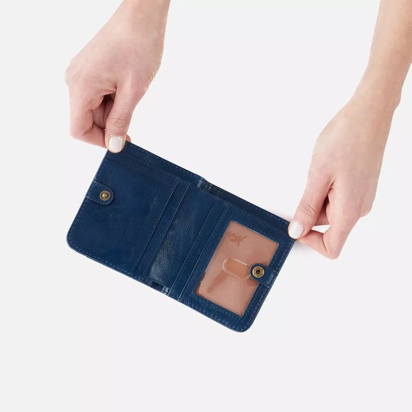 Max mini Bifold Wallet | Denim