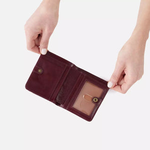 Max mini Bifold Wallet | Merlot