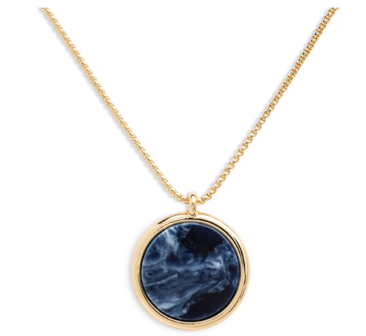 Gemstone necklace | Blue