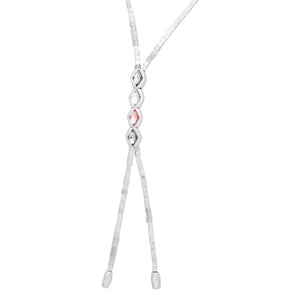 Long Silver Necklace