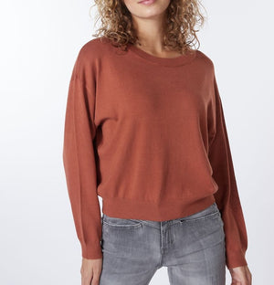 Basic Boxy Sweater | Copper