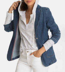 Denim Blazer | Elliott Lauren