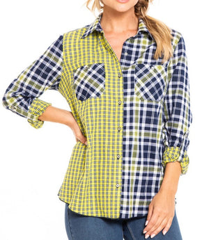 Plaid Button Up Shirt | Multiples
