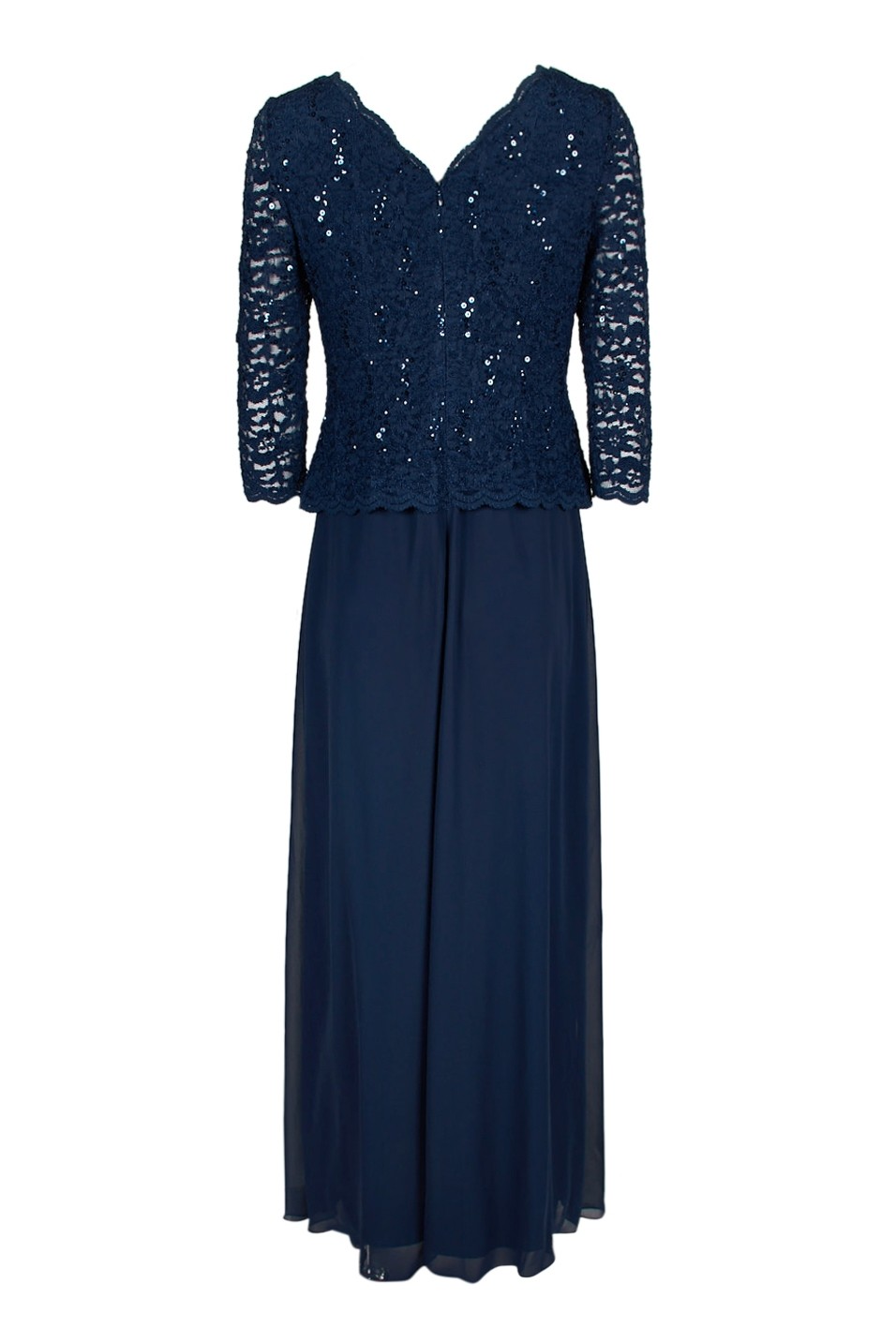 Popover Lace Gown