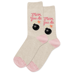 mom you da bomb socks