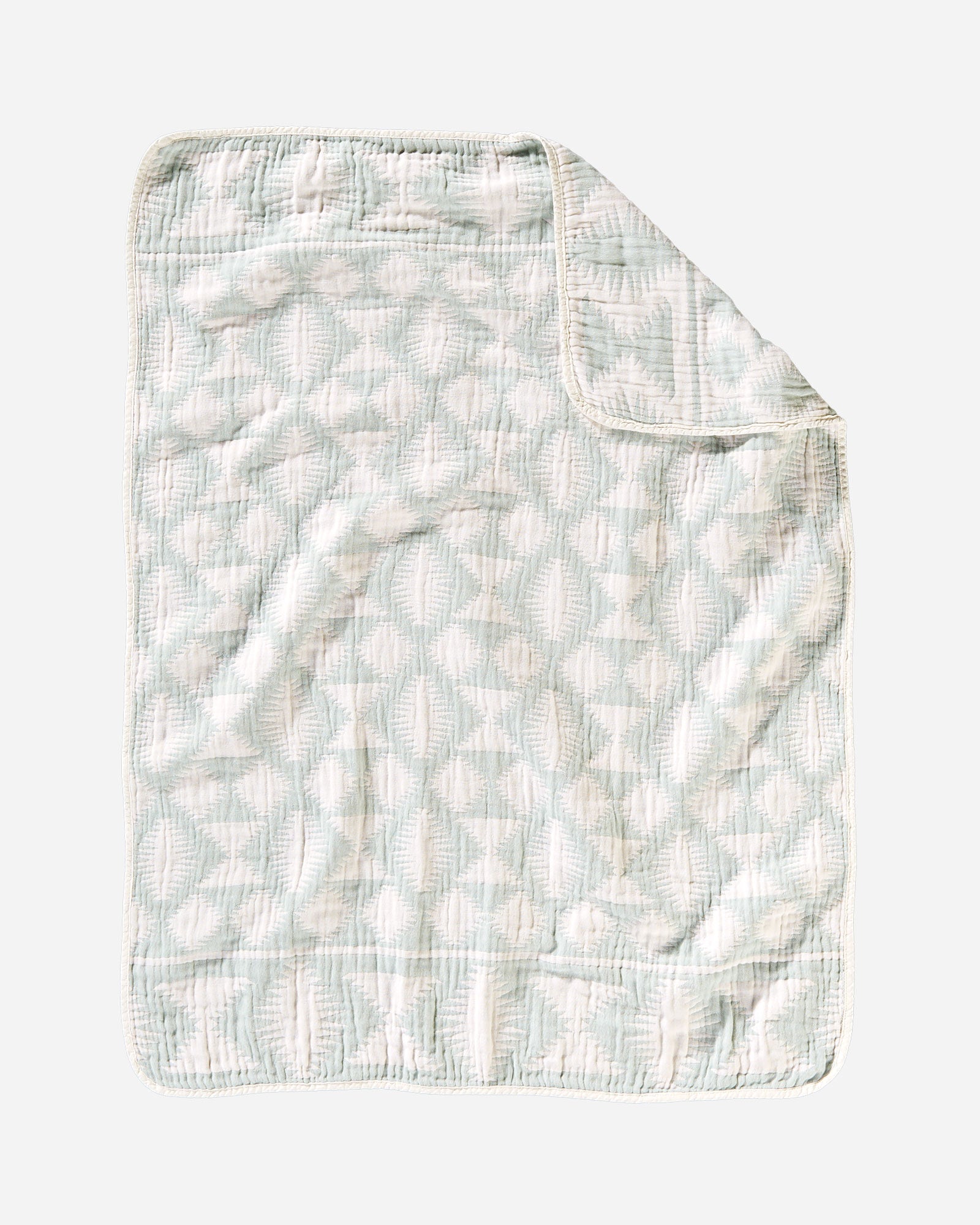 pendleton aqua baby blanket