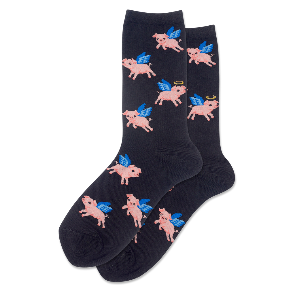 flying pig socks