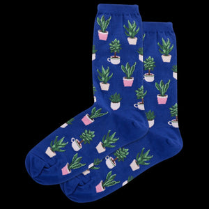  Potted Succulents Crew Socks | HotSox