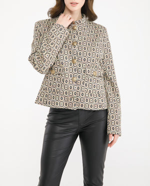 Jaquard Jacket | Chandeli