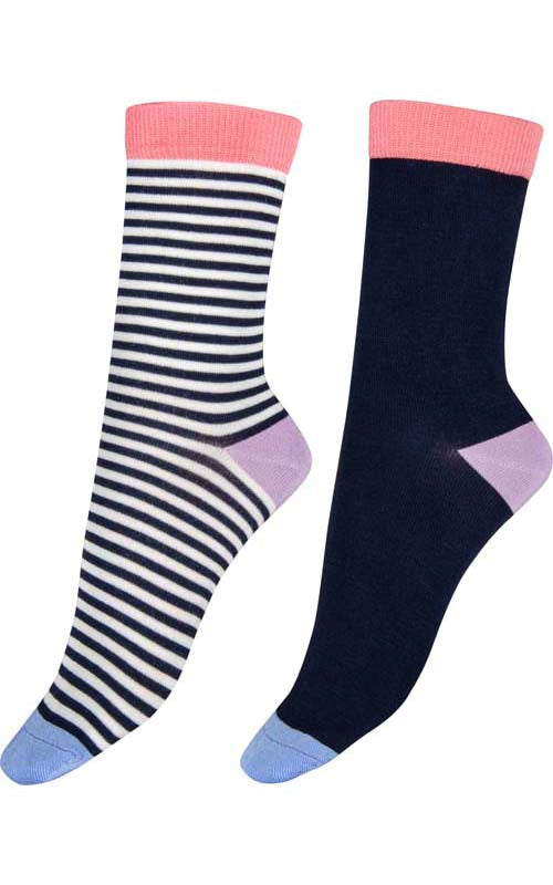 Stripe Bamboo Socks (2 Pair in Pack) | Pretty Polly