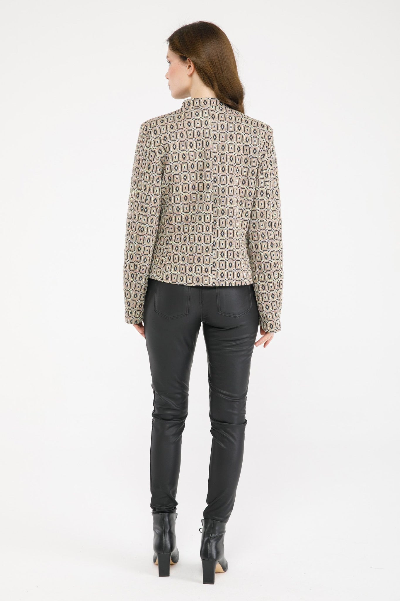 Jaquard Jacket | Chandeli